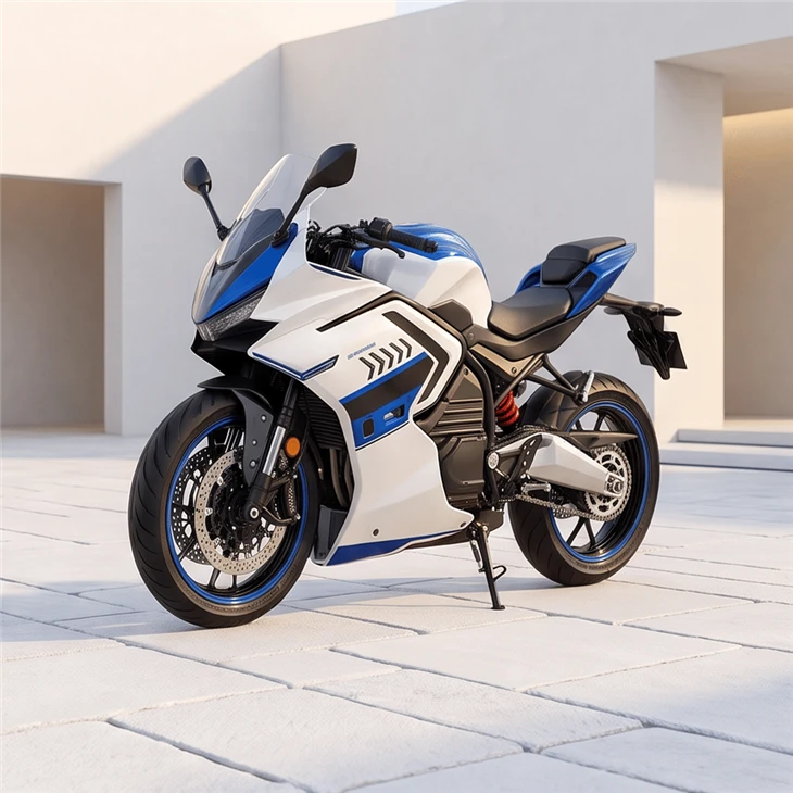 High speed electric sport motorcycle