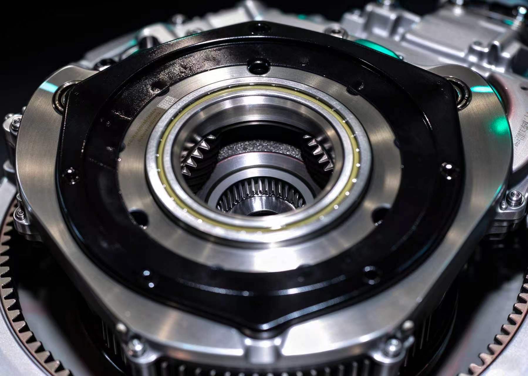 Precision gear close-up